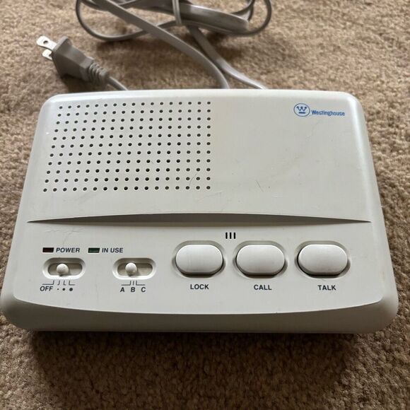 Westinghouse Wireless Intercom Model No. WHI-3S *Works* - Picture 2 of 4